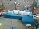 Sofa corner set bed cumbed wordeobe dayning table all home furniture