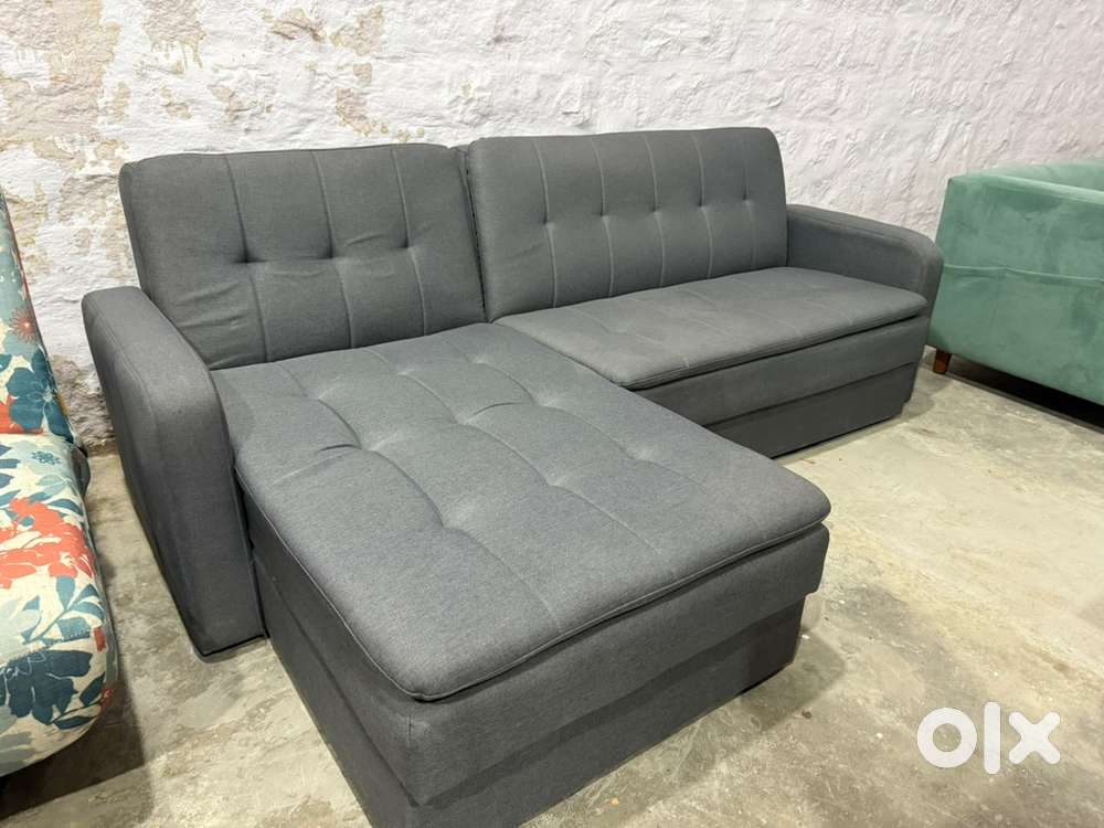 URBAN LADDER : Darwin Sectional Sofa cum bed For UPTO 70% off Sale.