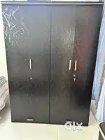 Double door bed with dressing table available for sale at 12000 INR