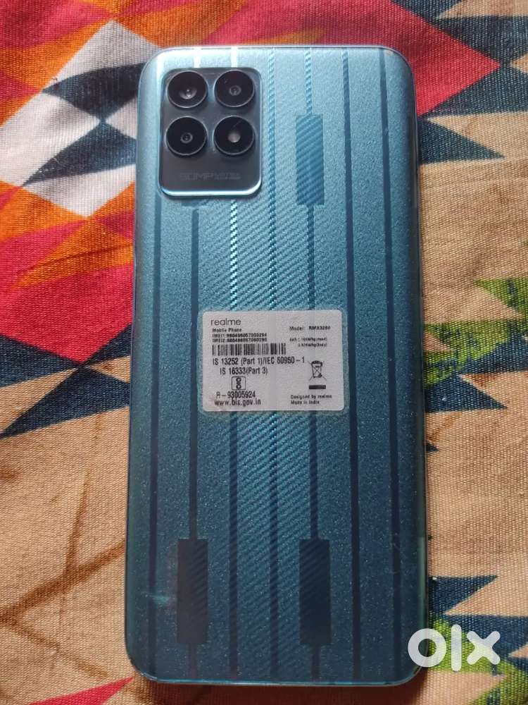 Narzo 50a 4g mobile h.  4 gb ram 64 internal storage