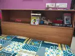 Damro Queen Size Cot and Kurlon Mattress