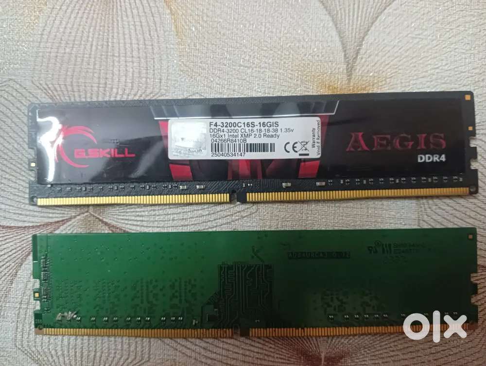 Adata + G SKILL 16GB RAM 3200MHZ