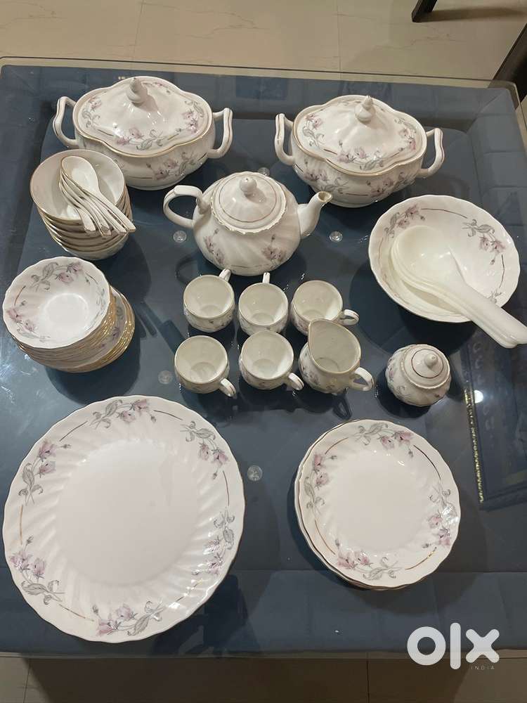 Brand New Premium Glass Crockery Full Set For Kitchen