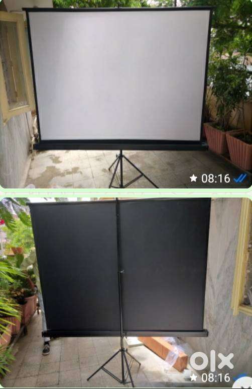 PROJECTOR SCREEN TRIPOD WALL MOTORISED CELLING STAND TROLLY KIT