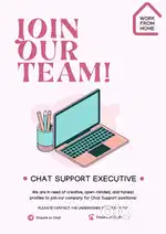 Chat support executive ( Work from home)