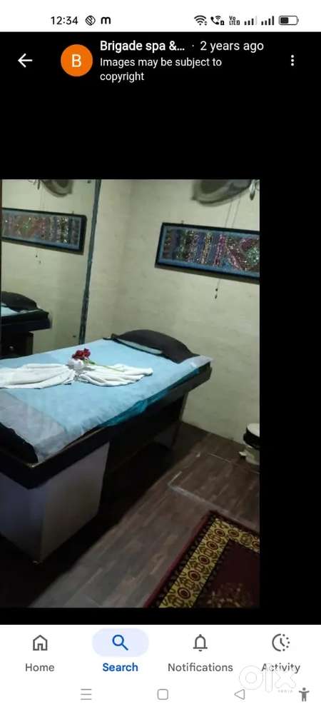 Spa and salon sale