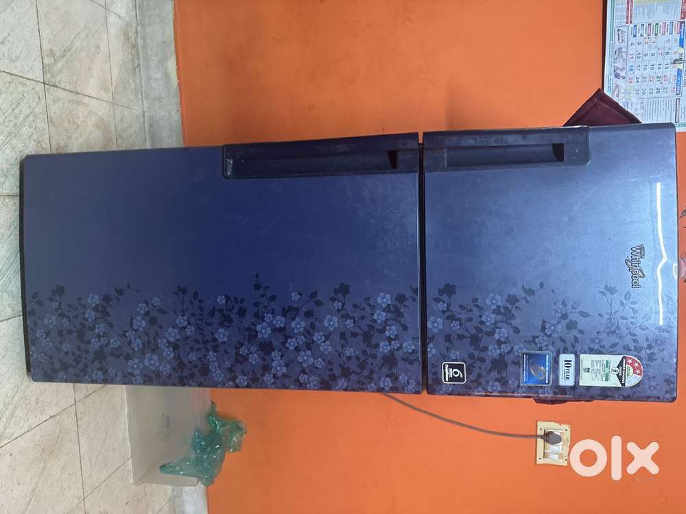 Whirlpool Double Door Refrigerator – Excellent Condition  265L  Blue