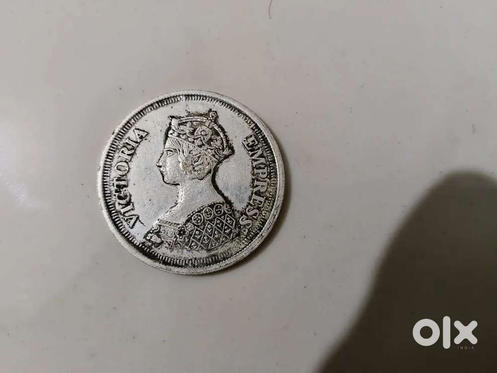 Old coin rani victoria