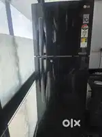 Lg double door fridge 360L