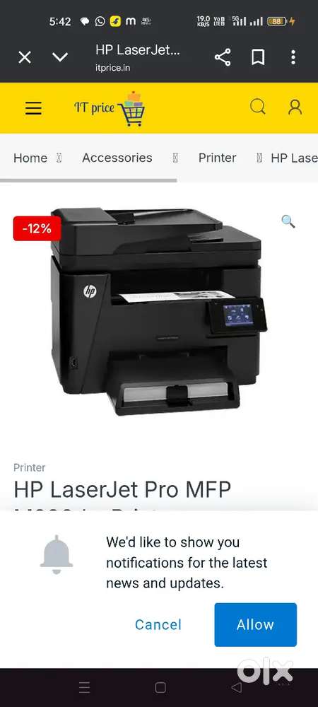 Hp leser printer M226dw