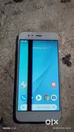 Mi A1 working display crack