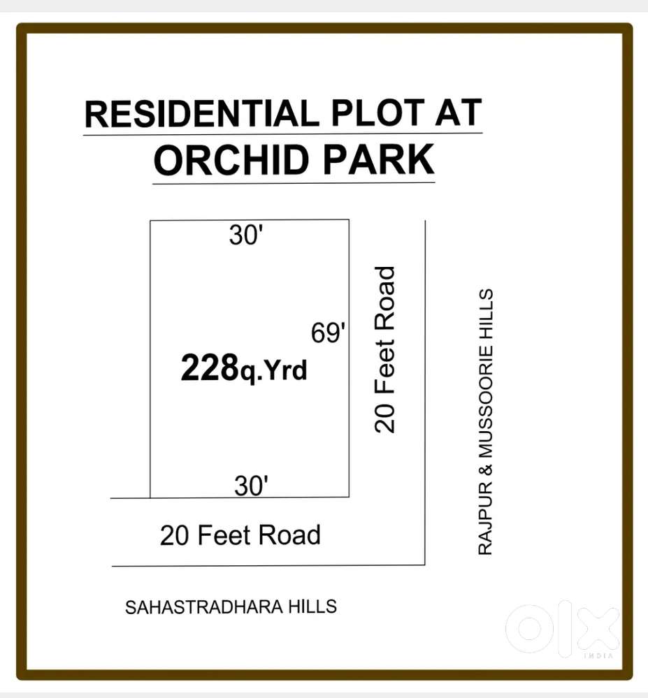 ORCHID PARK AT RAJPUR & SAHASTRADHARA ROAD POSH IN DEHRADUN CITY
