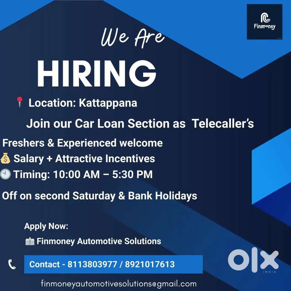 LOOKING FOR FEMALE TELE CALLER'S