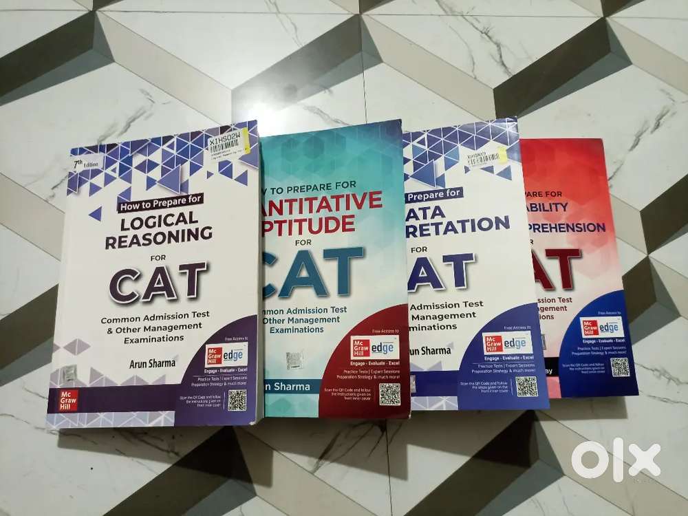 Complete CAT preparation books by Arun sharma 2025 edition
