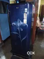 A single door fridge