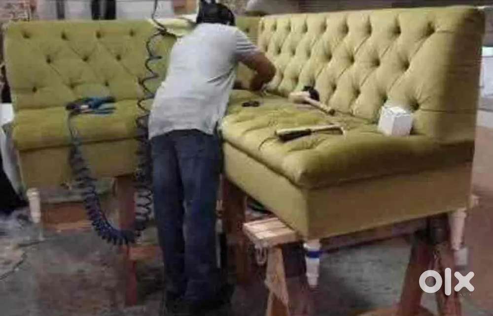 Sofa mistri helper Gaddi Mistry welding mistry required for factory