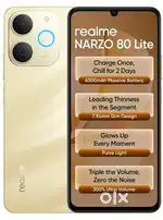 realme Narzo 80lite 4gb+64gb gold,black sealpack/mi/oppo/vivo T4x/Y19