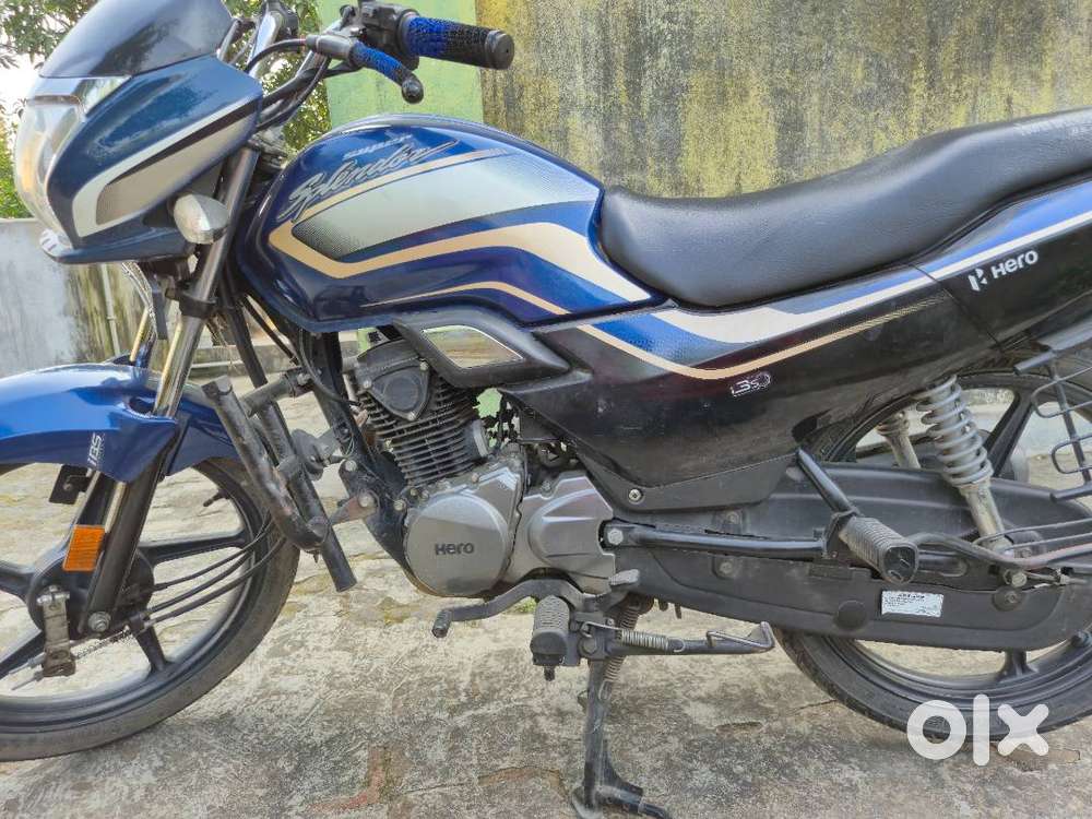 The bike Super Splendor Of BSVI Of Hero Motocorp