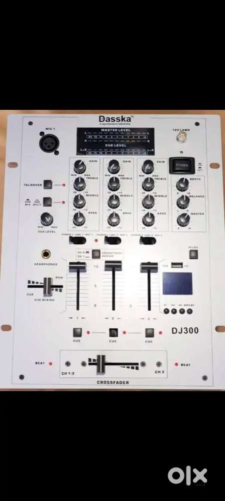 Dj mixer speaker amplifier