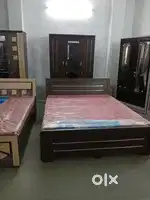 Bed and wardrobe set £×00288