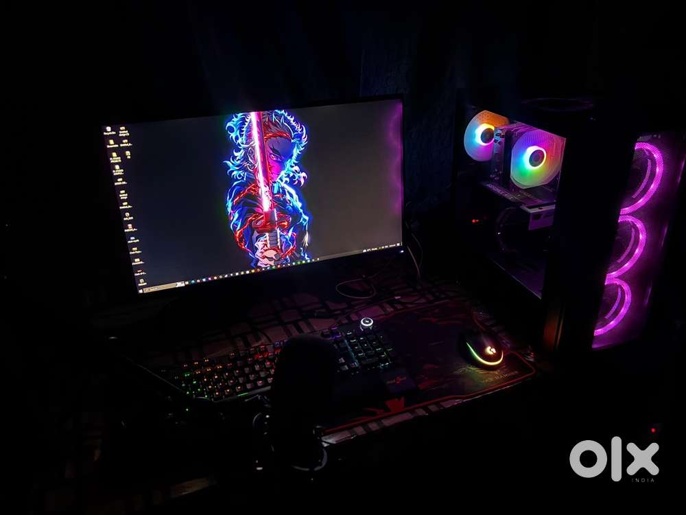 Gaming + Editing + Streaming Full Pc Setup. High Performance Like New!