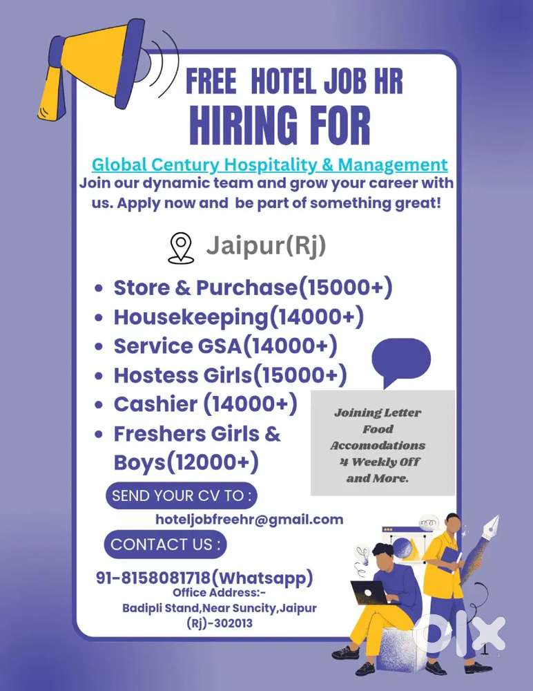 Hotel Restaurant Job