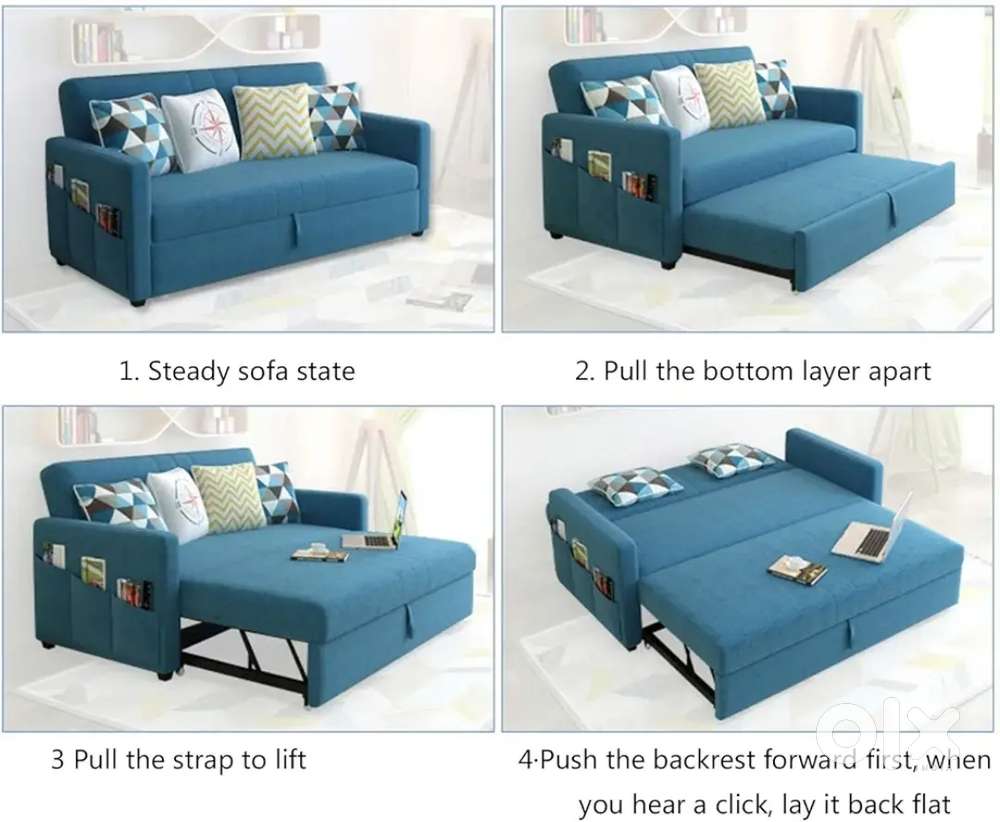 Home 3 seater sofa cum bed in emi available Aliyar Arham Recliner