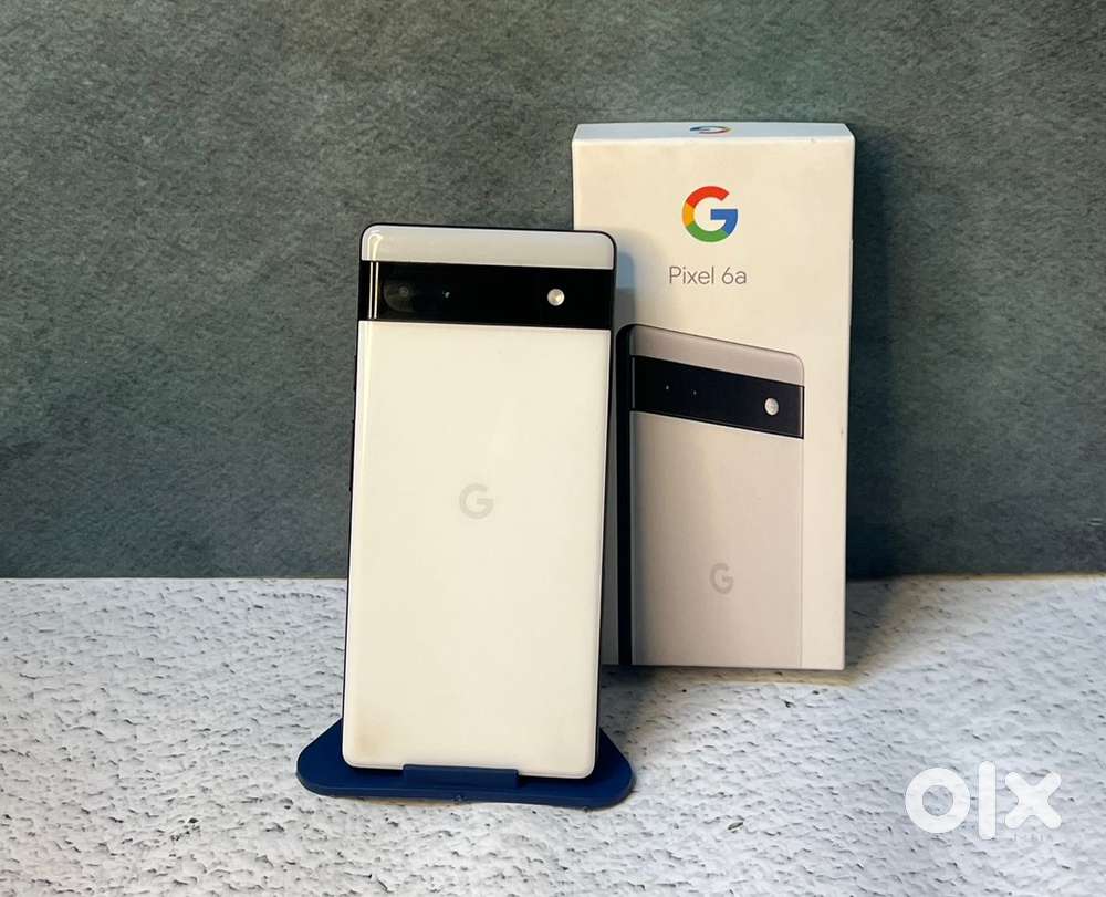 Google pixel 6a White 128GB ( phone + box )
