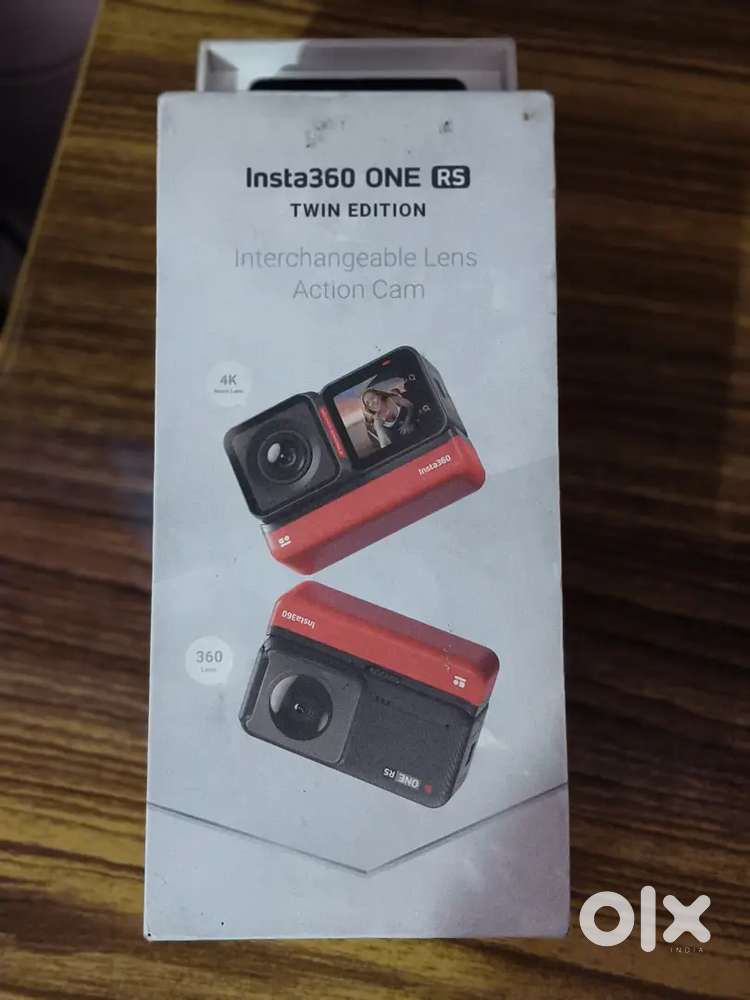 Insta 360 one rs twin edition(360)