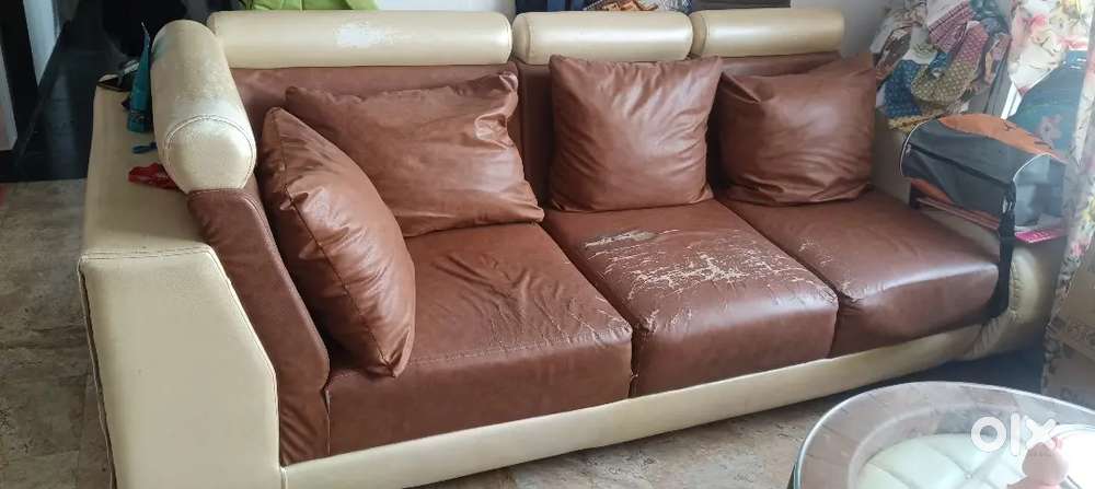 6 seater L shape sofa  6000, child bed 3000, dressing  4000
