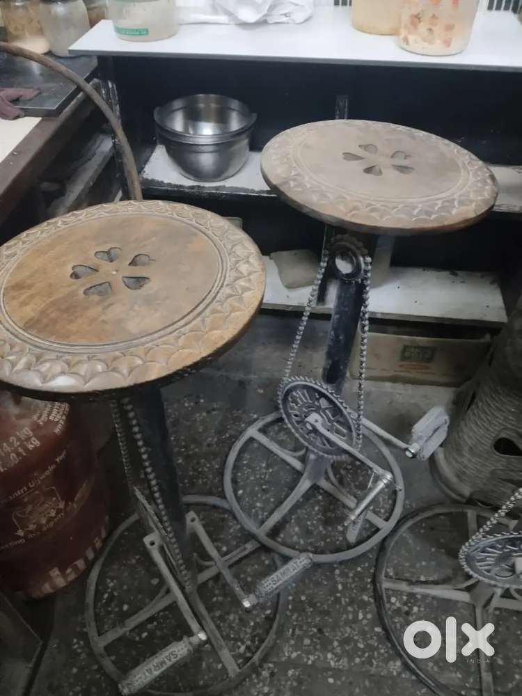 Antique Sitting stool for cafe / salon / bar