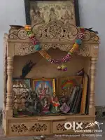 wooden mandir