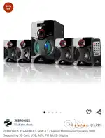 ZEBRONICS BLUETOOTH SPEAKERS