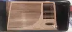 One tan ac window