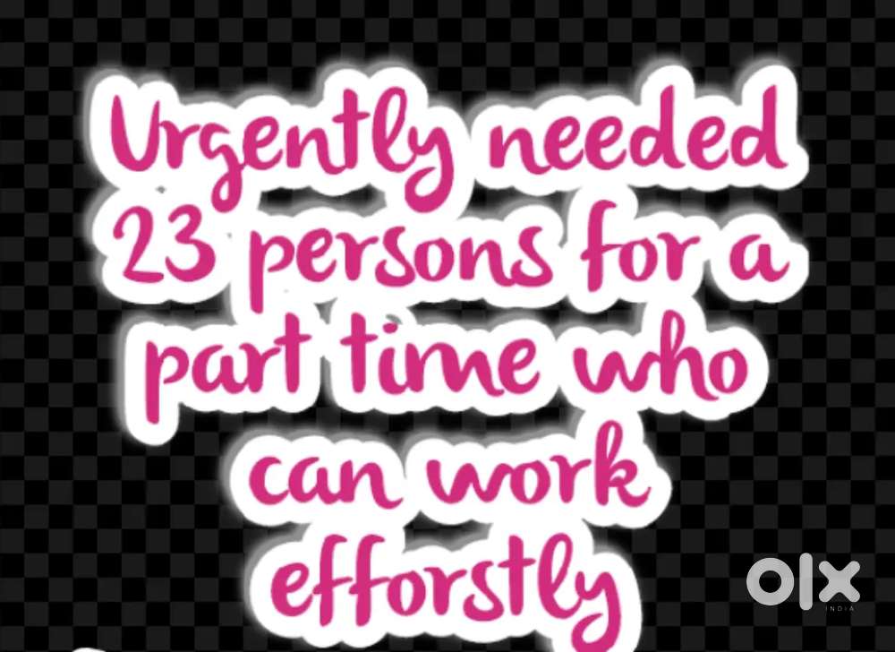 (Work from home part time )