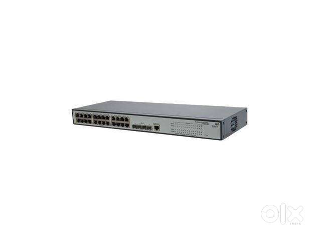 3COM Baseline Switch 2928-PWR Plus 3CRBSG28PWR93 24-Port POE Network