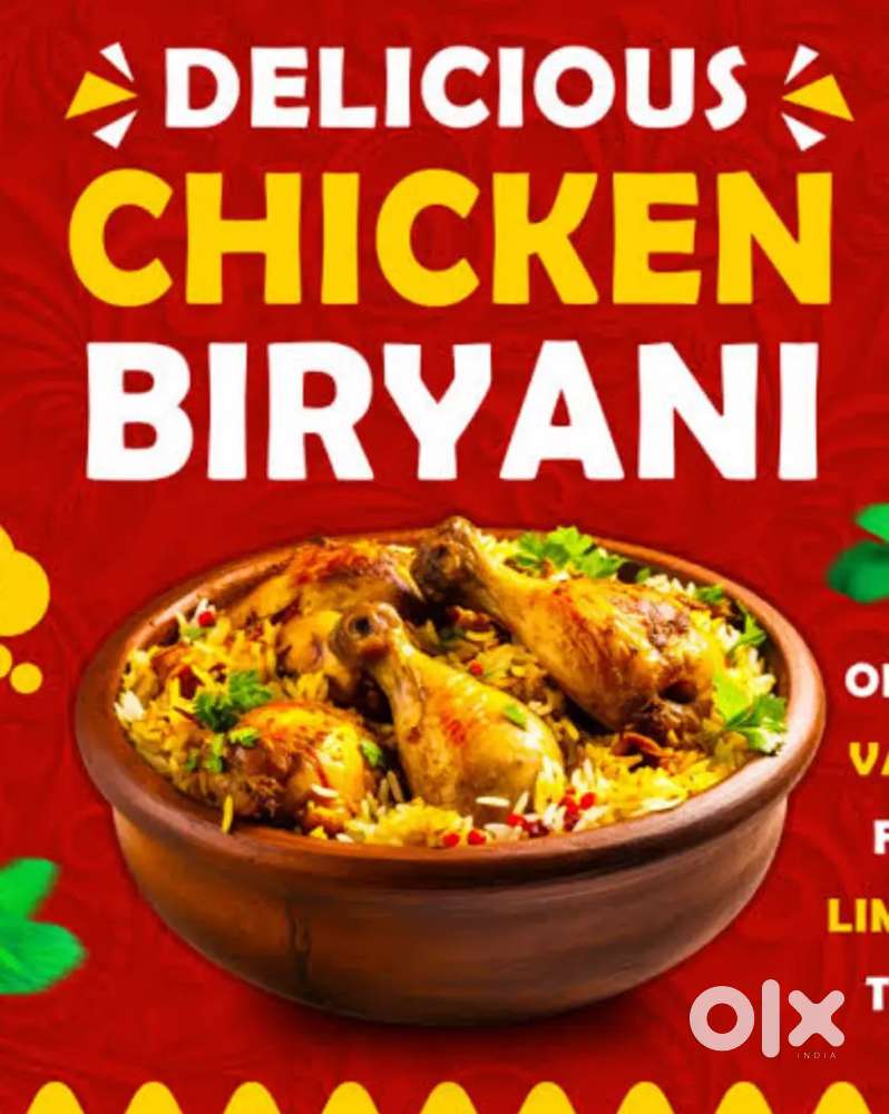 For biryani