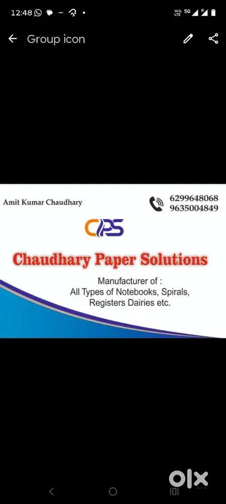 Requirement for Sales executive for a notebook manufacturing brand