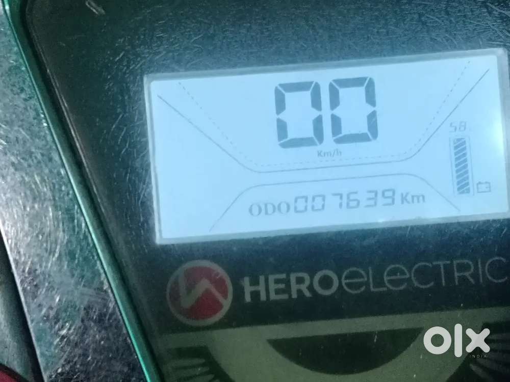 Hero optima sell at 22 hazar without battery