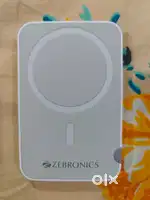 Powerbank ZEBRONICS Wireless, 10000 mAh, Super Fast, BRAND NEW