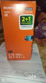 Sony G master lens 70 -350
