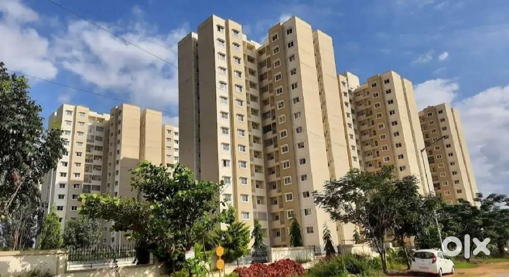 Semi furnished 1bhk for sale on 5th floor