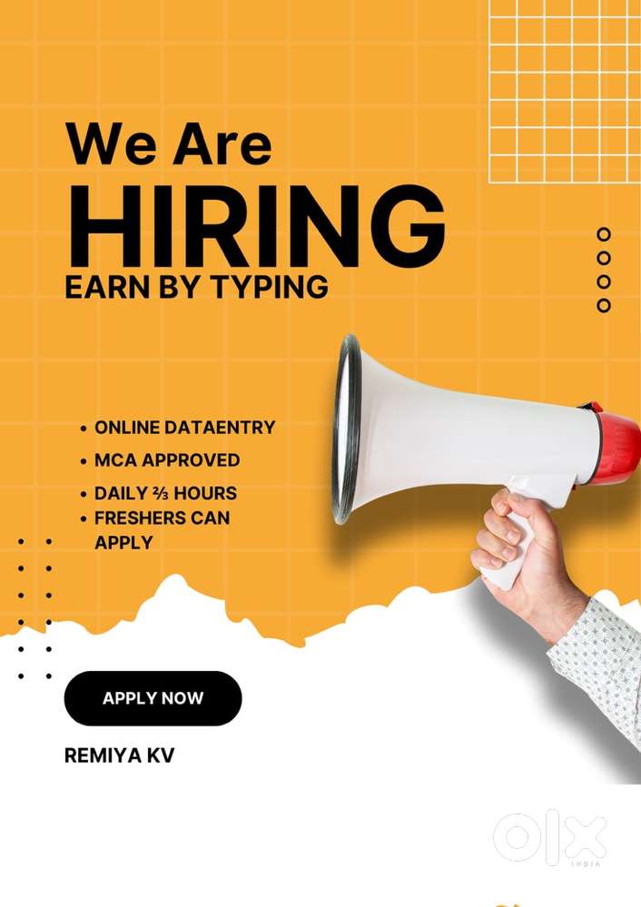 Start Today-Easy typing work, English – Earn from home!