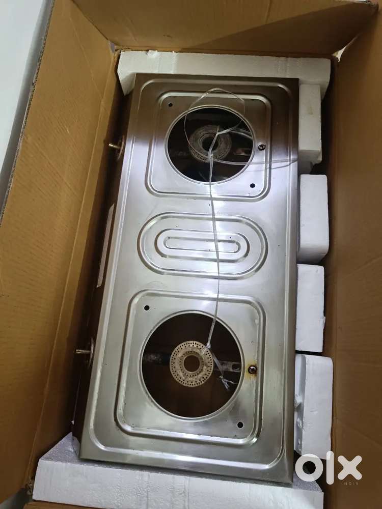 High flame two burner gas