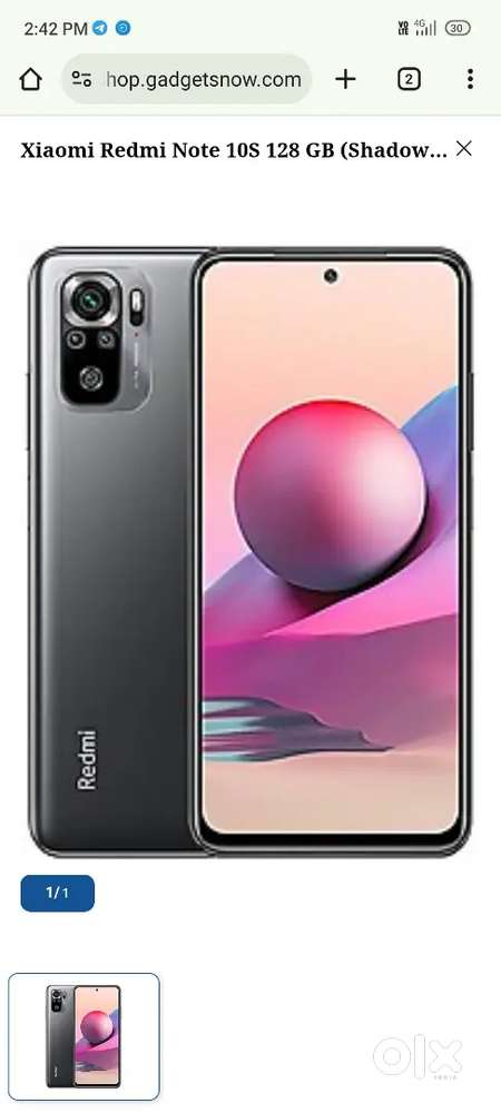 Redimi not 10 pro RAM 4 g. 128.gb