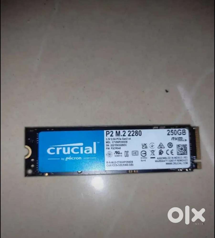 Ssd ddr4 250 gb
