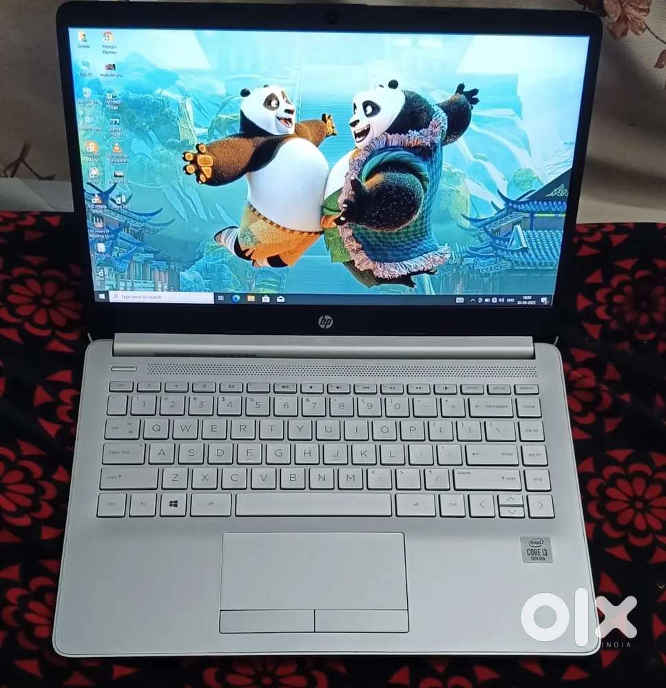 Hp i3-10 gen processor Laptop fresh condition