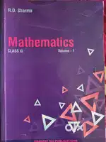 RD Sharma Class 11 Mathematics