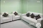 Rexine cloth premium quality 3+1+1 sofa set