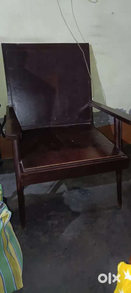 Old sesame wood and railway wood sofa